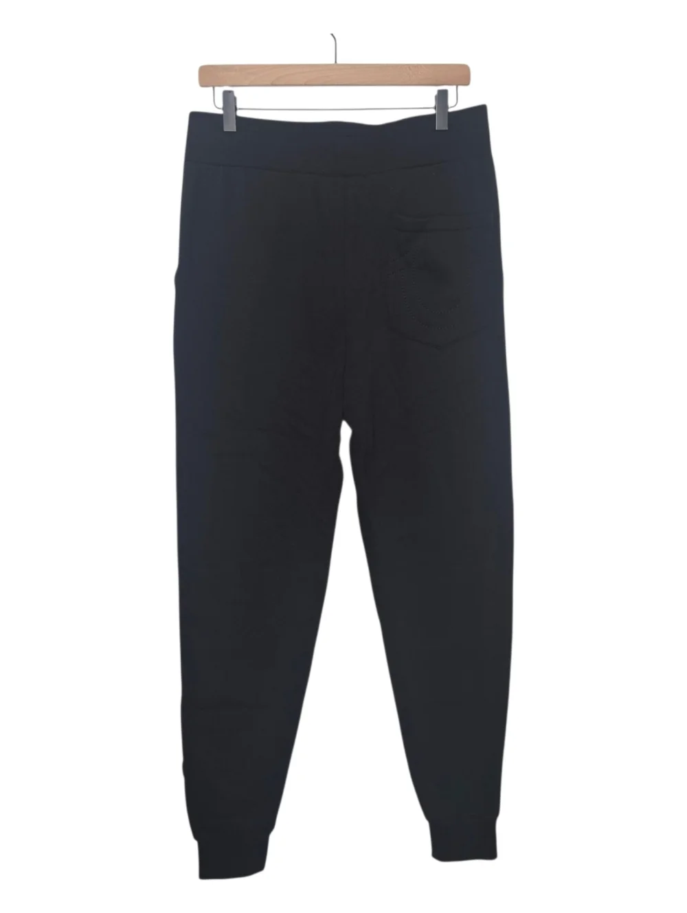 True Religion Mens Black Logo Core Jogger Sweatpants Size Small